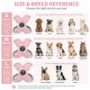 Reflective Dog Vest Harness Leash Set Soft Adjustable No Pull Pet Puppy Chest Strap for Small Medium Dogs Cats Pug Daily Walking