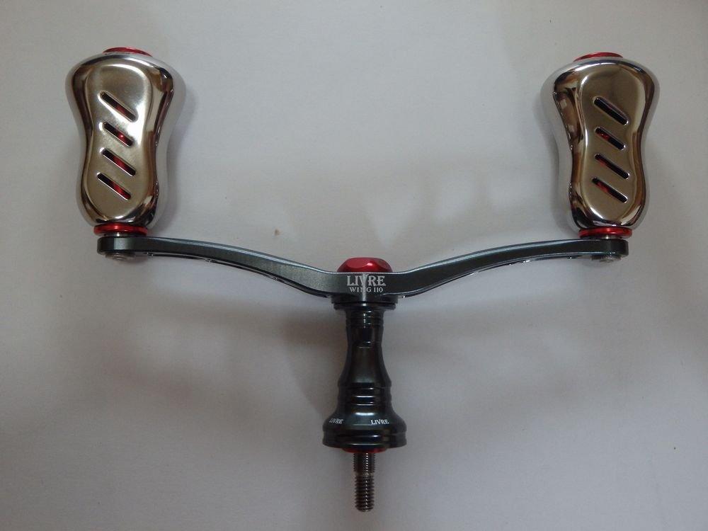 

LIVRE 3147 Wing 110 Shimano S2 Gunmetal/красный