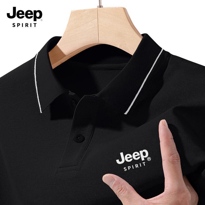 Мужская летняя рубашка-поло в стиле business casual JEEP SPIRIT 2025 XL