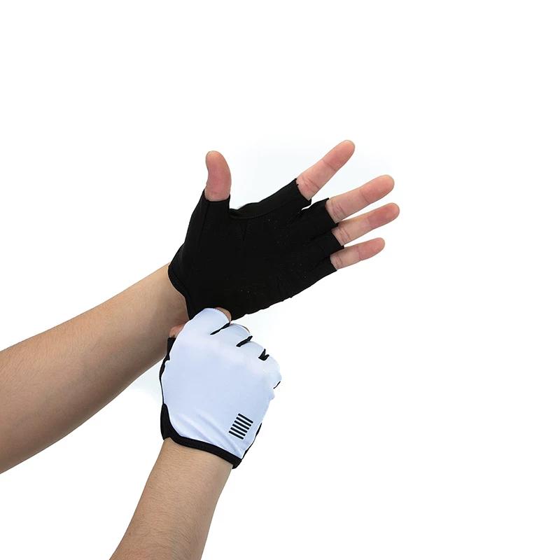 Ykywbike Half Finger Lycra Cycling Gloves Summer X-Ray Diffraction Shock Absorption Men Bicycle Highway Mountain Bicycle Equipment