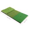 3-in-1 Golf Hitting Mat Golf Swing Practice Grass Mat for Indoor Outdoor Backyard Practice Equipment