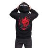 Cyberpunk 2077 Herren Samurai Kapuzenpullover mit durchgehendem Reißverschluss