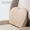 Comfort 2 in 1 Wedge Car Cushions Thickened Ergonomic Design Lumbar Support Portable Soft Memory Foam Seat Booster Office Use