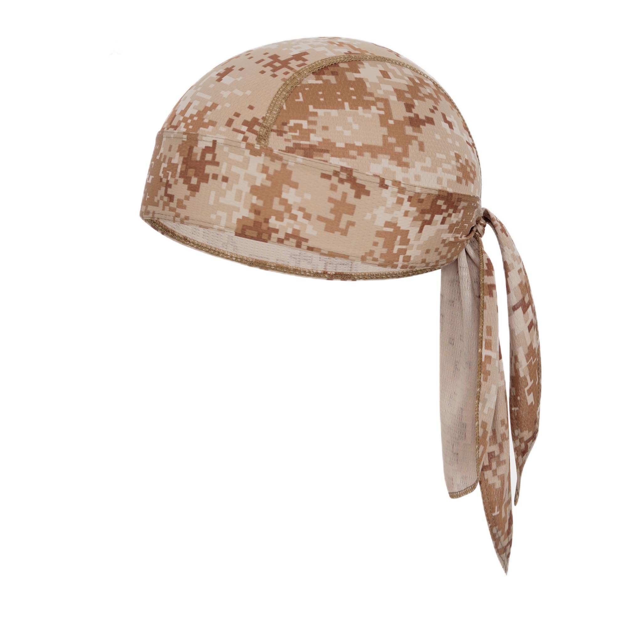 

Kakatrend Bandana Cap, Soldier Pattern, Desert Camouflage, Quick Dry, Sweat Absorbent, Pirate Hat, UV Cut, Sweat Stopper, Men s, Breathable Material,