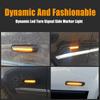 Dynamic Flashing For BMW E46 3 Series Limo Coupe Compact Cabriolet Touring LED Side Marker Sequential Blinker Turn Signal Light