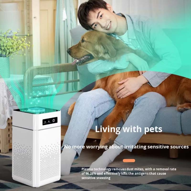 Xiaomi Negative Ion Air Purifier Hepa Filter Aromatherapy Smoke Remover Odor Eliminator Multi-Function Home Bedroom Office Air Purifier