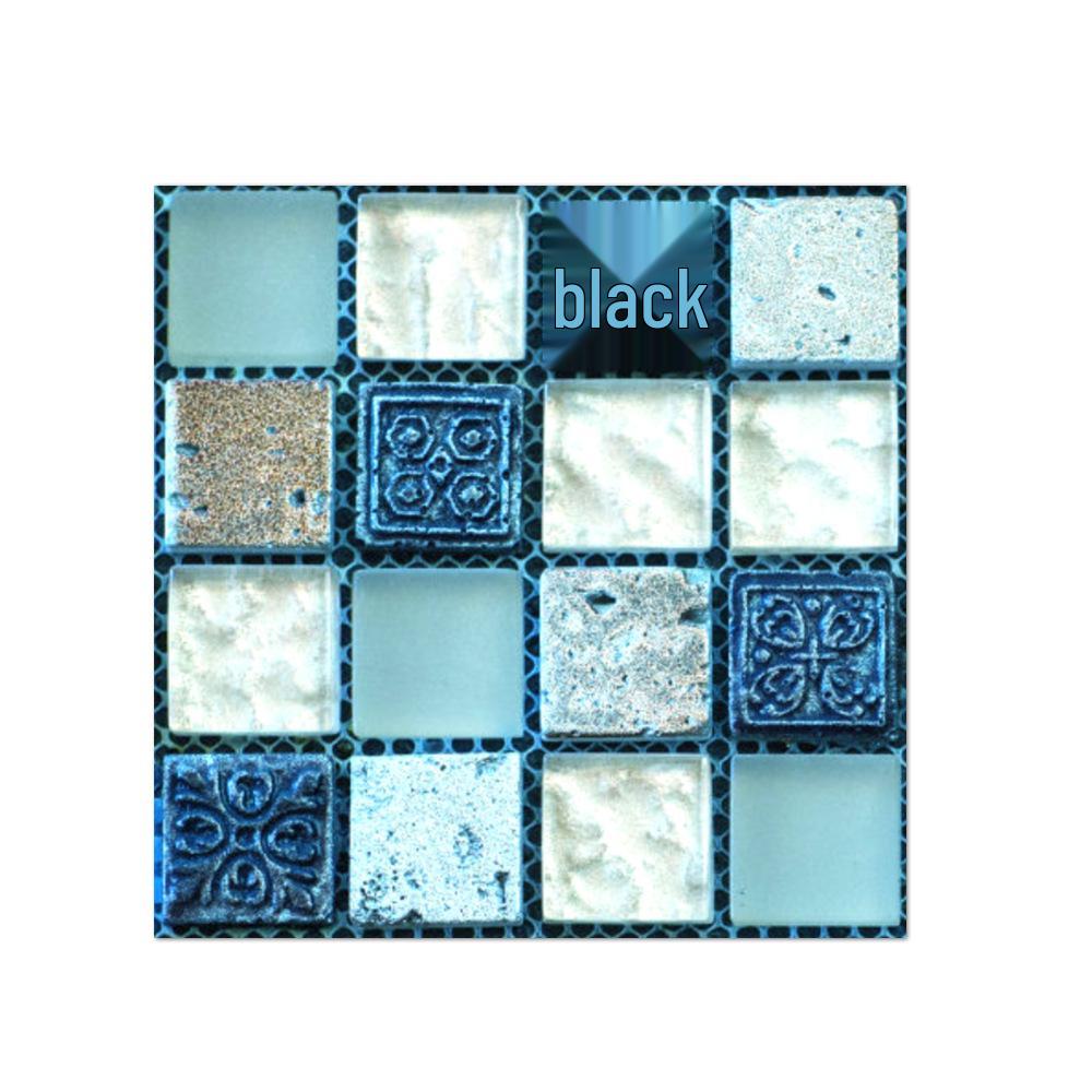 3D Mosaic Tile Stickers - Waterproof, Self-Adhesive, Oil-Proof for Bathroom & Kitchen Walls