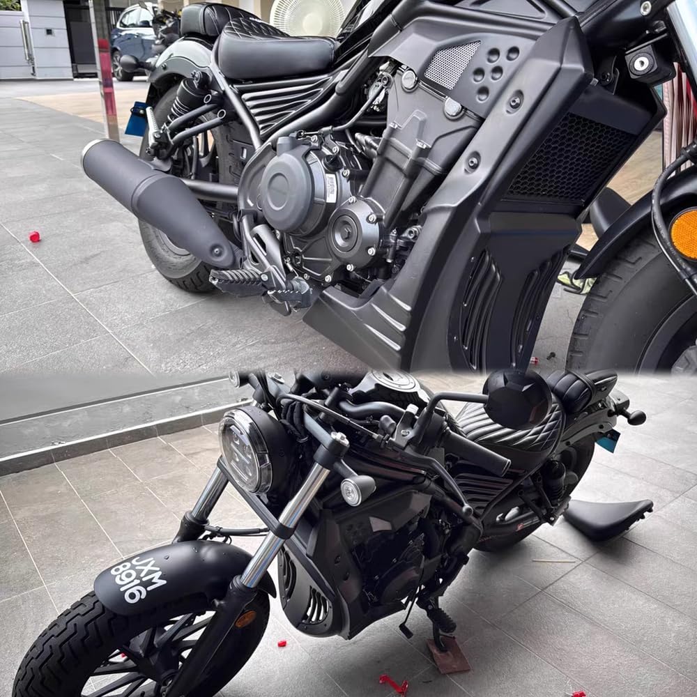 XINMOZRFor Rebel 250 Rebel 500CMX250CMX500rebel250rebel500CM250CM5002017-2024 Custom Parts Under Cowl Lower Shroud New Motorcycle Lower Air Defle