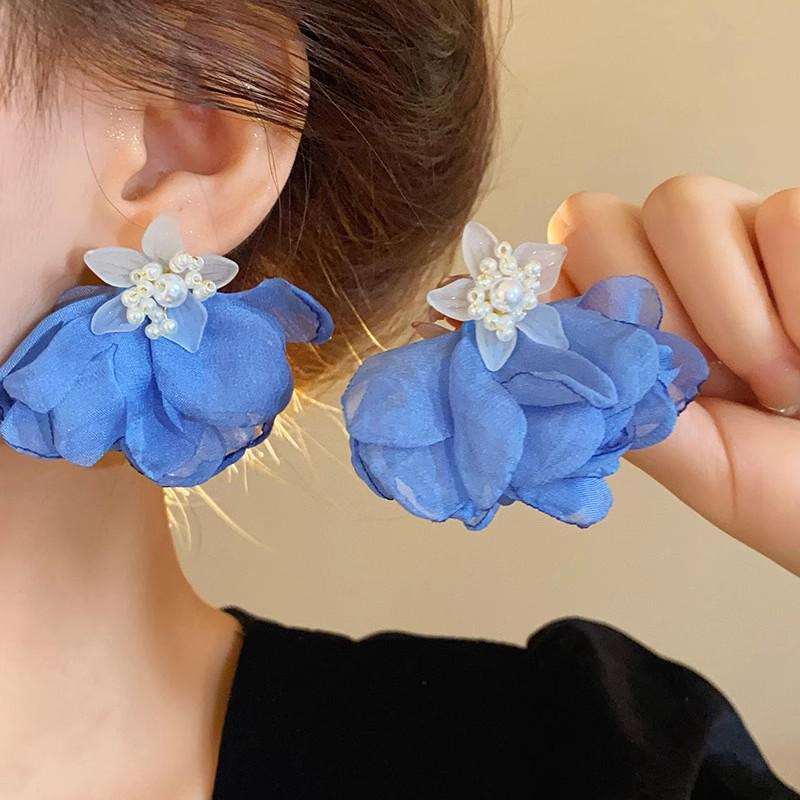 Resort Style Sunflower Earrings - Spring/Summer 2025 Collection for Women
