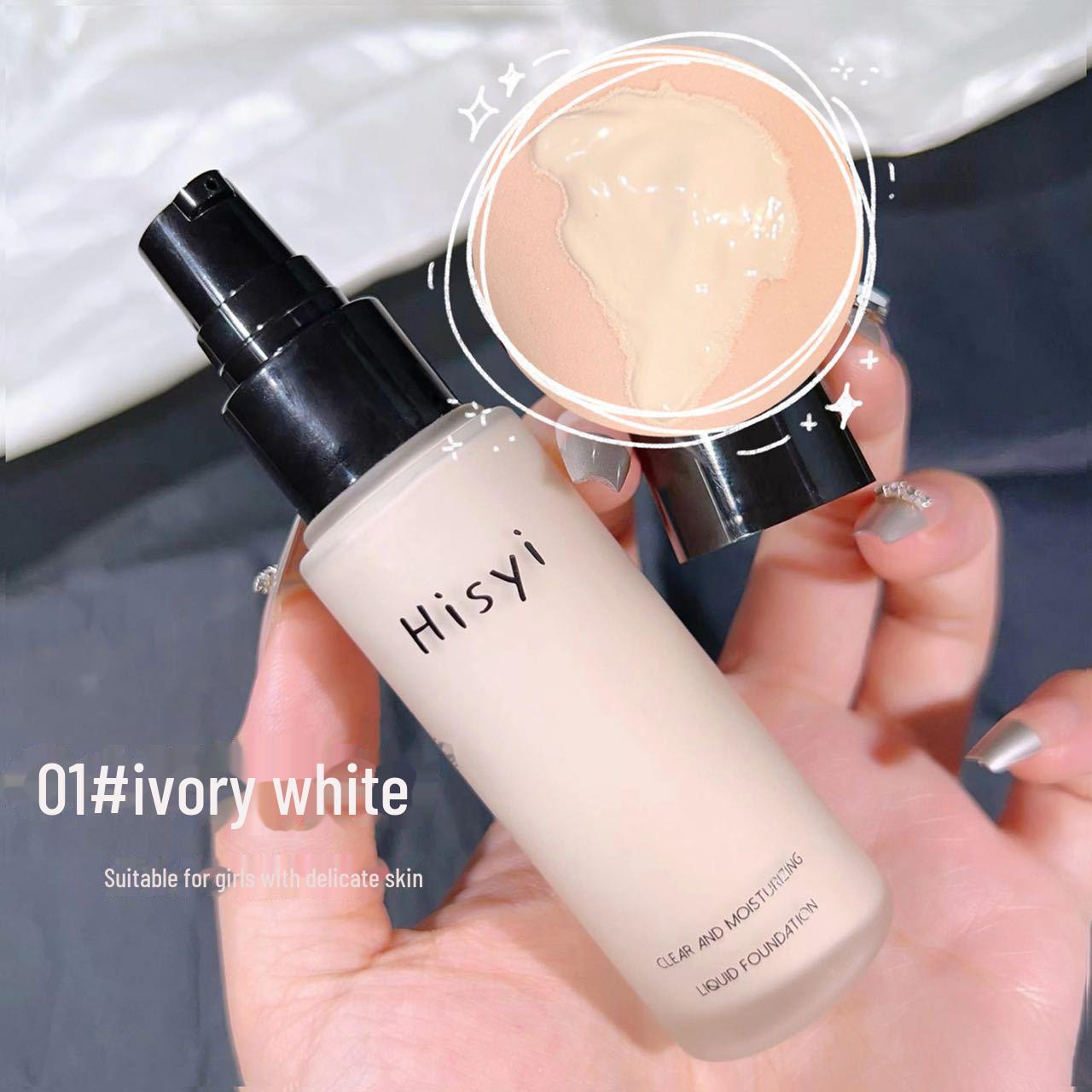 

Жидкая тональная основа HISYI Clear & Moist: Легкий, натуральный, водостойкий, осветляющий, стойкий, изолирующий BB-крем перед макияжем.