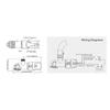 Seaflo Bootswasserpumpe Yacht Schmale Horizontale Automatische Bilgenpumpe Saugpumpe Induktionsentwässerung DC 12V24V