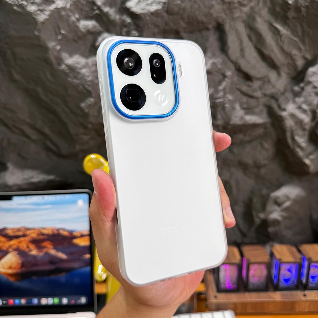 For OPPO Find X9 Pro Case For MagSafe Magnetic Simple Matte Transparent Skin Feel Lightweight PC Hard Cover Non-Slip Bumper