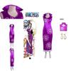 Exquisite One Piece Boa Hancock Cosplay Clothing With Silky Fabric And Beautiful Printing