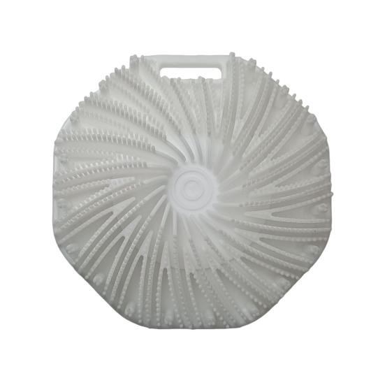Bath Brush with Ultra-Soft Bristles Ergonomic Grip Hanging Design Rich Foam Exfoliating Body Brush Skin Cleansing Brush