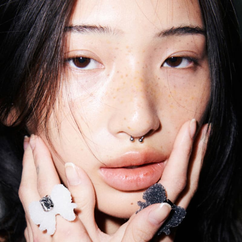 MIKSHIMAI BOW SUGAR RING