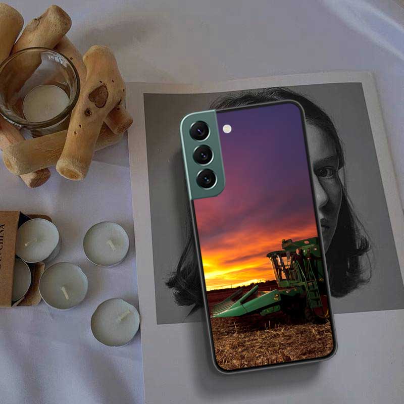 Farm Vehicle Tractor Phone Case For Samsung A16 A26 A36 A56 Galaxy A02S A12 A52S A13 A23 A33 A53 A54 A34 A24 A14 A22 A32 A42 A72