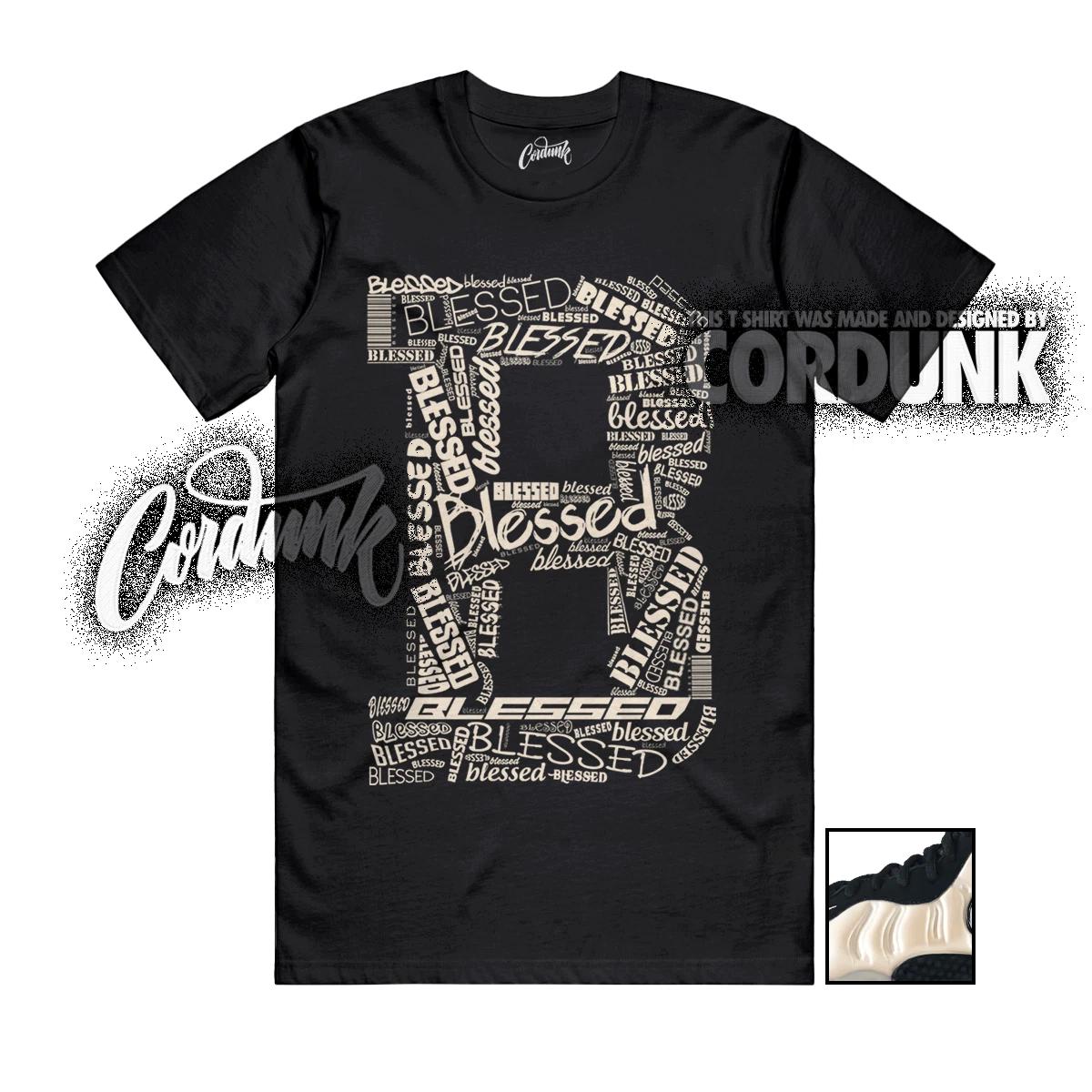 Foamposite Pearl White Black True Red 2025 T Shirt Match B BLS 110