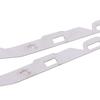 2Pcs Broken Opening Gap Bad Buckle Repairer Bracket For Fourth Generation City Gm2 Front Bumper Repair Metal Plate Buckle