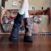 Thick-soled Ins Heightening Niche Design Fashion Boots Women's 2025 Autumn Beautiful Fashion Versatile Fashion Trouser Tube Boots