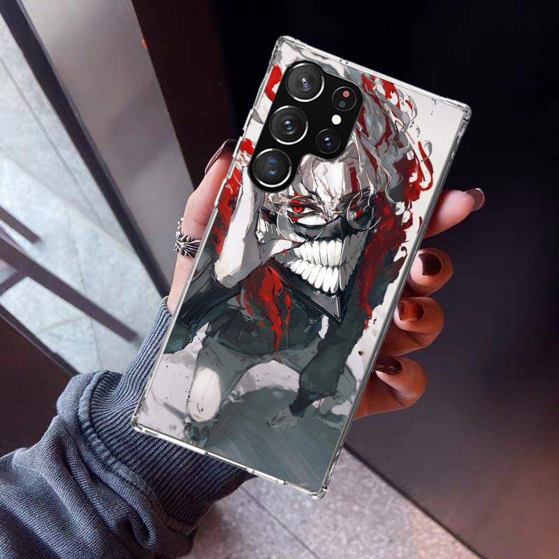 Anime D-Dandadans Okarun Phone Case For Samsung Galaxy S26 S25 Edge S24 S23 Ultra S22 Plus S21 S20 FE Soft TPU Back Cover Funda