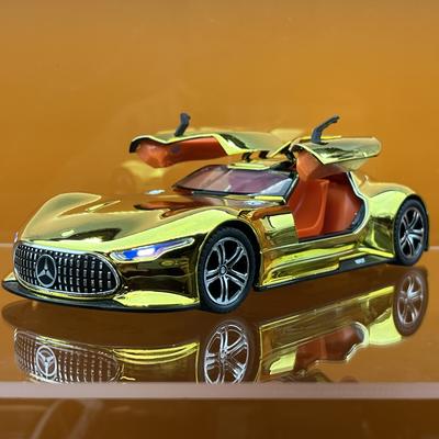 1:24 Benz AMG Vision GT Superdeportivo Aleación Fundición a Presión Modelo de Coche Hogar Juguete de Moda Decoraciones Adornos Regalos Festivos Con Novio Niños