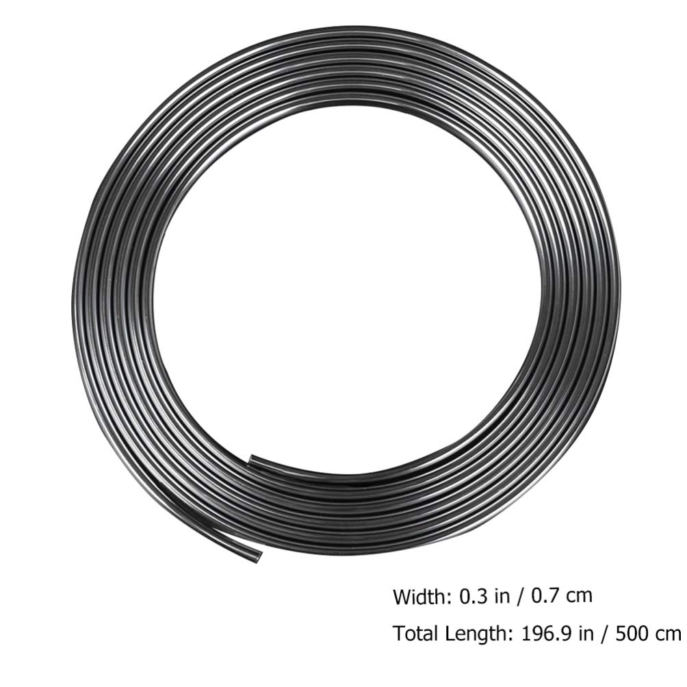 VORCOOL Car Door Mall, Plated Mall, U-Shaped Mall, 2.4 ft (5 m) x 7