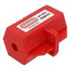 Lock Plug Lock Box Electrical Plug Plastic Tag Out Plug Power Lock S/M/L Engineering Industrial Plug Lock Lockout Box 4