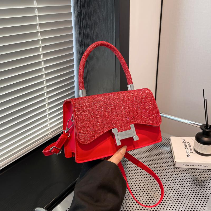 Daily Commuting Simple Style Handbag Trendy Sense Niche New Shoulder Bag Premium Versatile Messenger Bag
