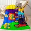 The Wiggles Singing Show Flannel Blanket-Soft and Suitable for Sofas,Beds,Offices,Travel,All Seasons,Great Gift for Holidays and Birthdays.