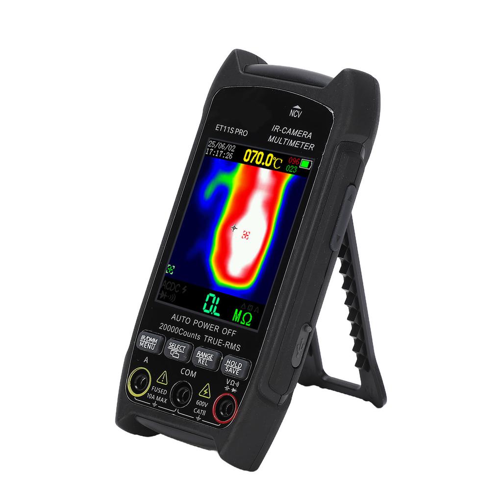 Handheld Thermal Imager Multimeter 32x32 Infrared Resolution 20 celsius 550 celsius NCV Warning