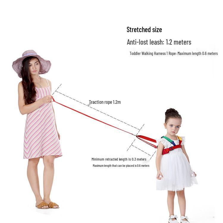 Breathable Anti-Lost Baby Walking Strap: Choke-Free, Summer-Friendly Traction Rope