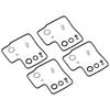 4x Carburetor Repair Kits for Honda ST1100 ST1100A 1991 2001 Motorcycles Compatible Replacement Floating Needle