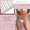 Tassel Belly Waist Chains Crystal Beach Body Chain Fashion Waist Jewelry Rave Body Accessories for Women and Girls