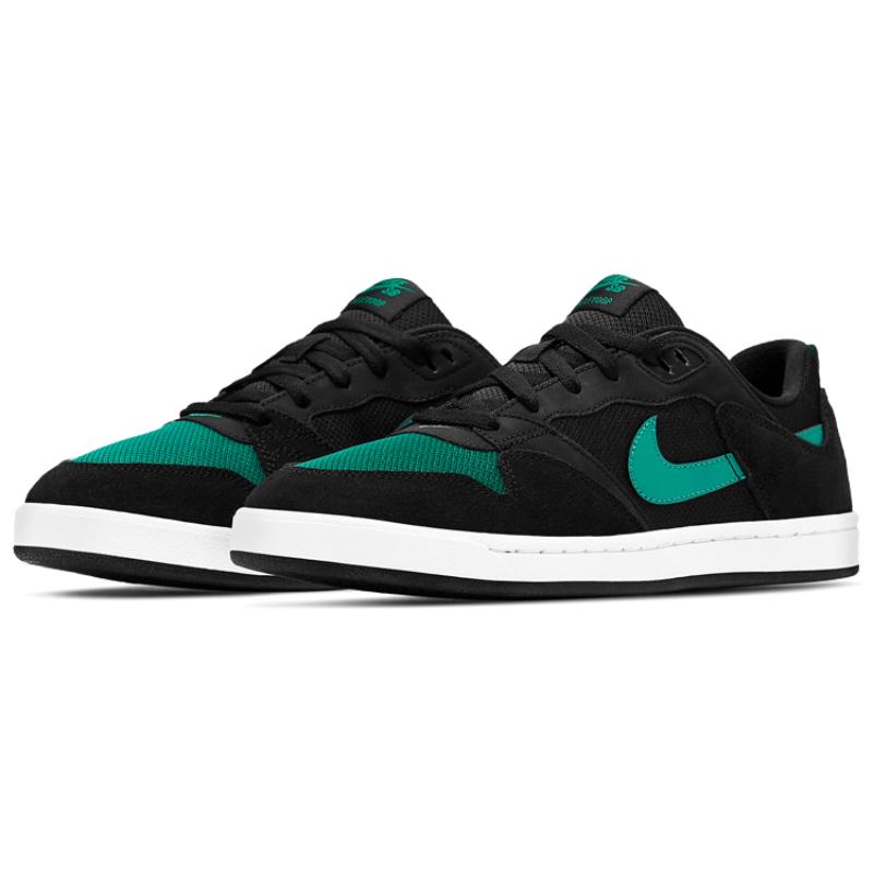Nike SB Alleyoop Black Mystic Green Skateboard Shoes CJ0882-007