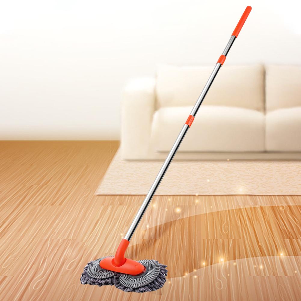 Car Cleaning Brush Telescopic Mop Car Wash Brush Double Brush Head Stretching Handle Windshield Roof Window Cleaning Maintenance