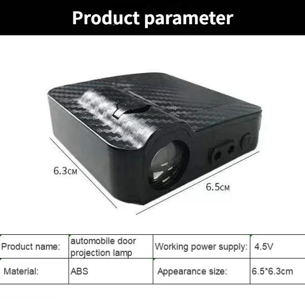 2 Stück Auto Tür LED Willkommenslicht kabellose Lichtinduktionslampe ist geeignet für BMW M1X1 X2 X3 X4 X5 X6 X7 Autolampen Zubehör.