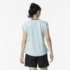 Blue Glo Dry Aeroflow Keeplite Tennis and Badminton Game Short DynaMotion Officially Approved by the Japan Badminton Model Size XL Women's Shirt,
