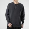 Converse Jack Purcell Sweatshirts Men's Ink Black Crew Neck Moderate Regular 10021636-A02