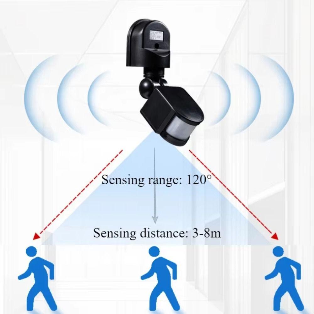 DC12/24V Infrared Light Sensor Human Induction Human Body Sensor  Outdoor Use