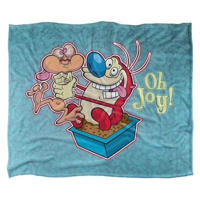 Ren & Stimpy Oh Joy Silky Supersoft Blanket