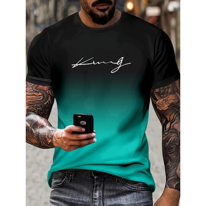 

Men s Fashion 3D Digital Printed T-shirt XL