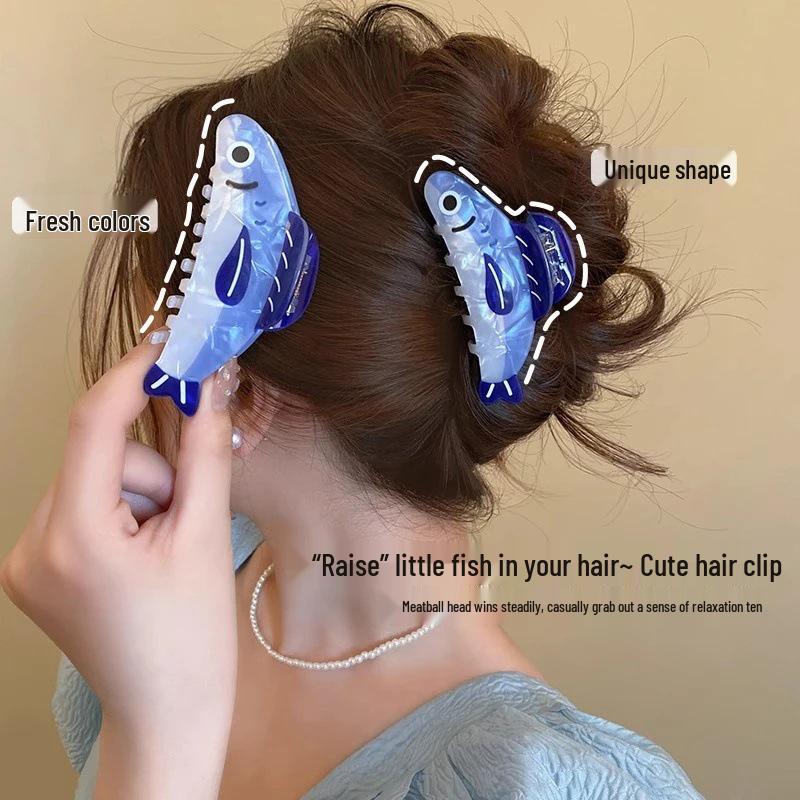Newcomer Exclusive: French-Inspired Sardine Claw Hair Clip - Cute, Advanced Design with Free Shipping