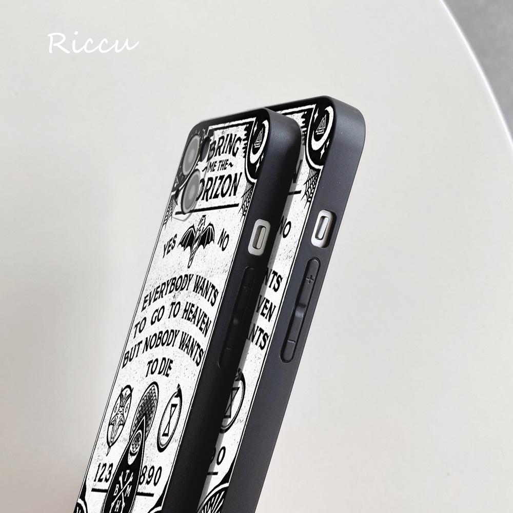 Great BMTH Ouija Board BnW Phone Case for Iphone 14 11 12 Pro 8 7 Plus X Pro MAX 13 MINI XR XS SE 2020 Soft Cartoon Phone Covers