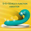 3 In 1 Vibrators with 10 Vibrating 5 Flapping 5 Sucking Modes Dildo G Spot Vibrator Rechargeable Vibrators Female Sex Toys