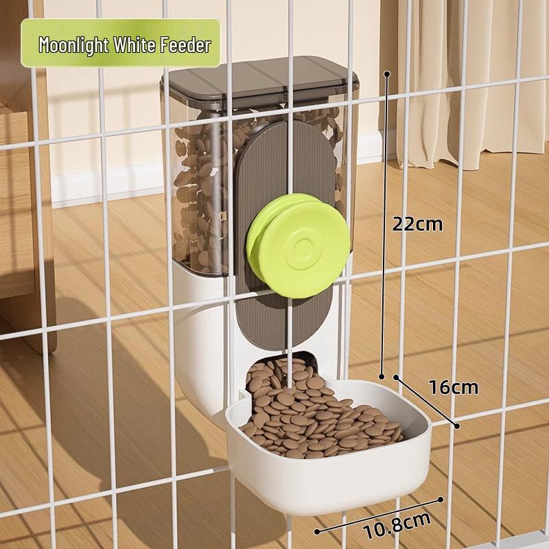 Hanging Pet Water Fountain and Feeder for Cats and Dogs