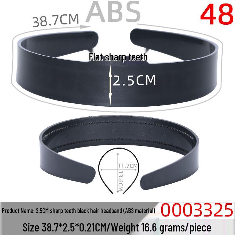 Unisex Invisible Sports Iron Headband - Korean Style Wave Hair Clip.