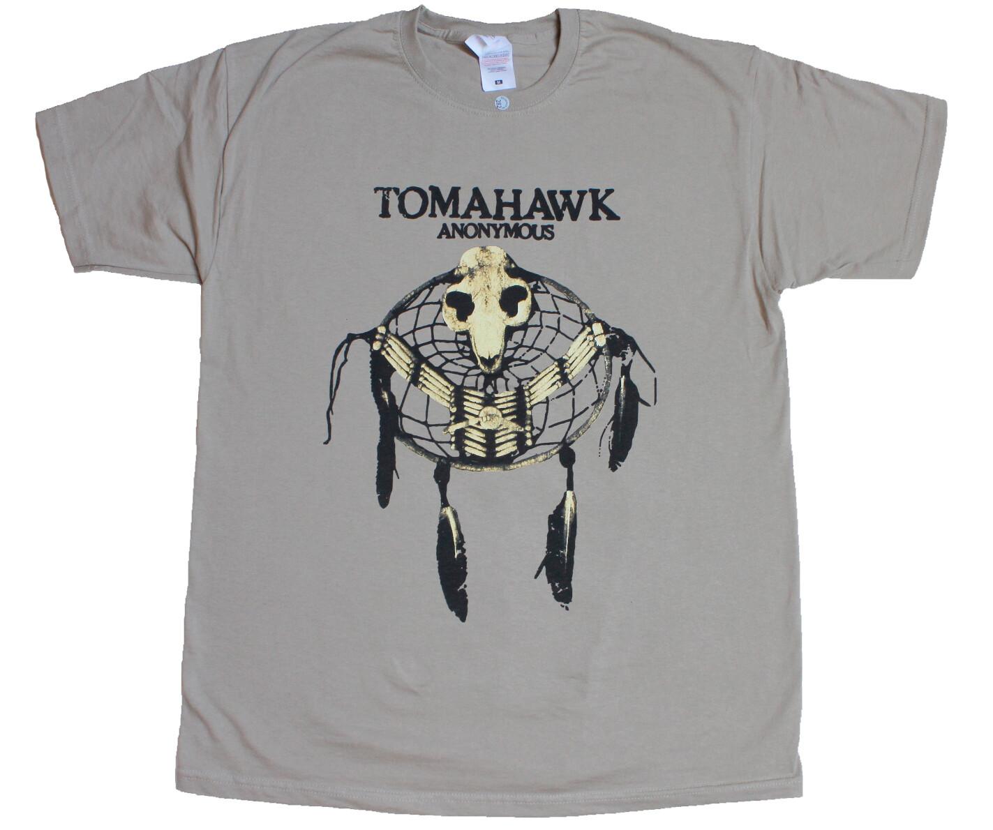 New TOMAHAWK ANONYMOUS MIKE PATTON FAITH NO MORE MR.BUNGLE MELVINS KHAKI T-SHIRT L