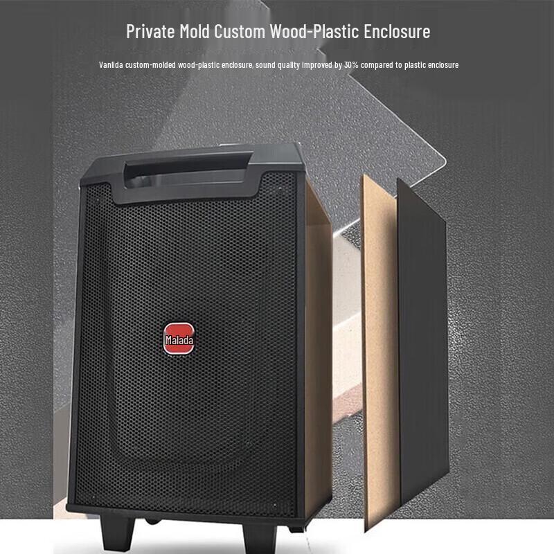 Malata M+9045 Portable Karaoke Speaker with Wireless Mic (CN Version)