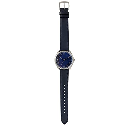 MASTER WORKS Quattro 003 MW06SN-ECNVG8 Men's Watch, Made In Japan, Quartz Movement, 39mm, Leather Strap