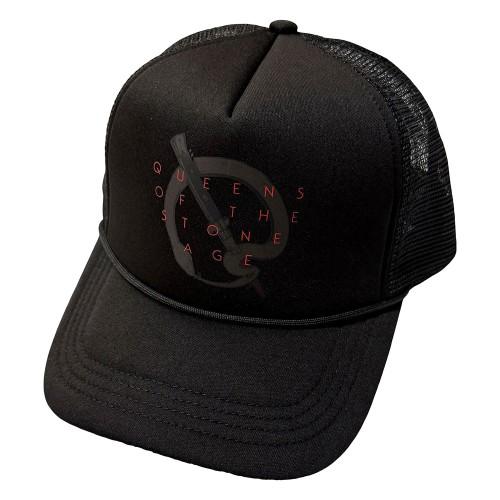 Queens Of The Stone Age Emblem Mesh-Rückseite Trucker-Kappe